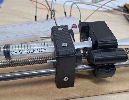 Микрофлюидный прецизионный насос