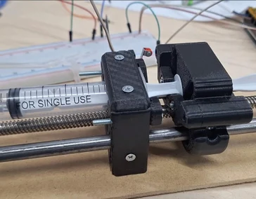 Микрофлюидный прецизионный насос